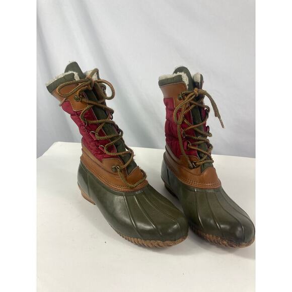 Lands End Duck Boots Size 9 - Picture 1 of 5